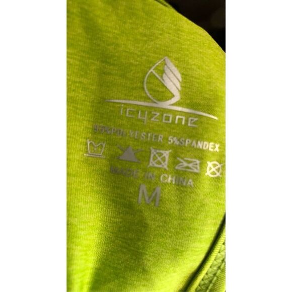 Icy Zone lime green perfect super comfortable and breathable racerback tank at y - Picture 9 of 9